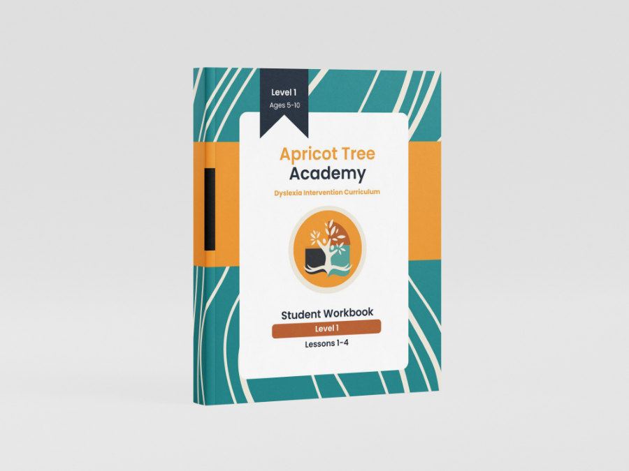 Level 1 Workbook 1 cover — Lessons 1–4